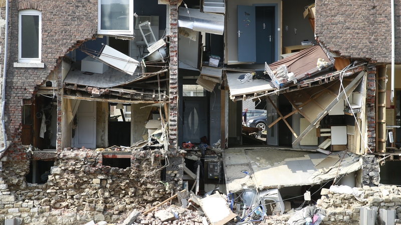 The number of missing in Belgium has fallen over the past two days