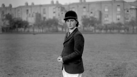 Showjumper Iris Kellett, Cashman Collection - 1940s and 1950s