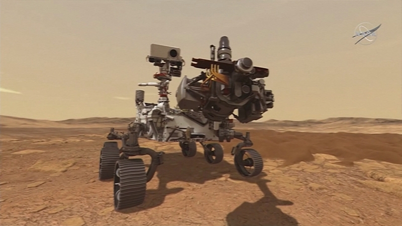 NASA's Mars rover Perseverance.