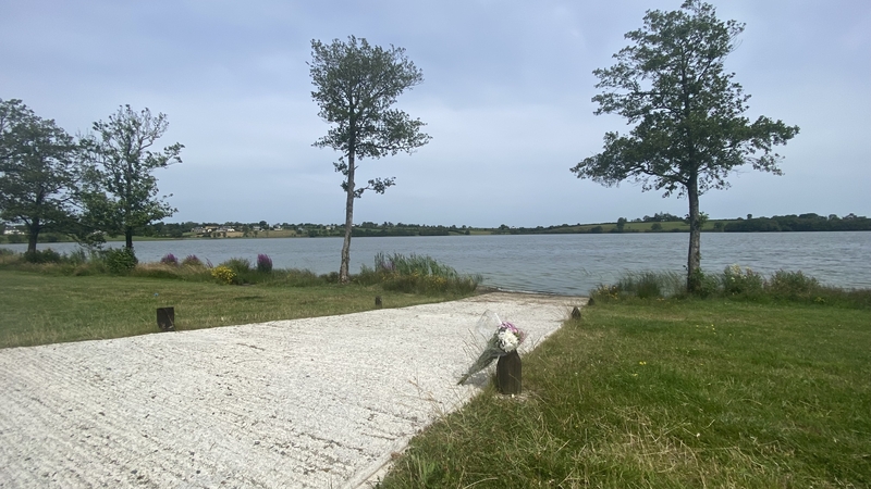 A 29-year-old woman died at Swan Lake near Gowna village on Wednesday evening