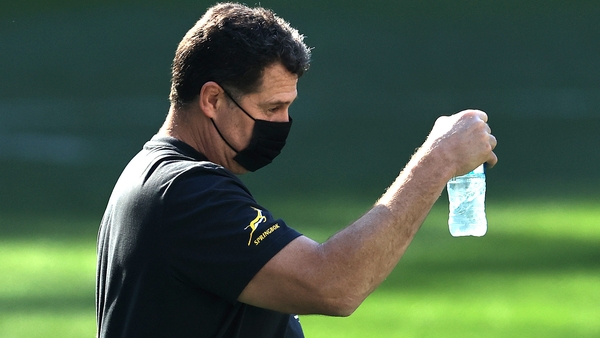 Rassie Erasmus has been in waterboy mode