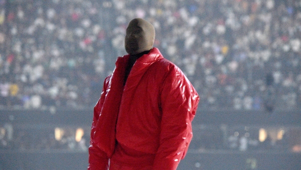 Kanye West at the launch of Donda