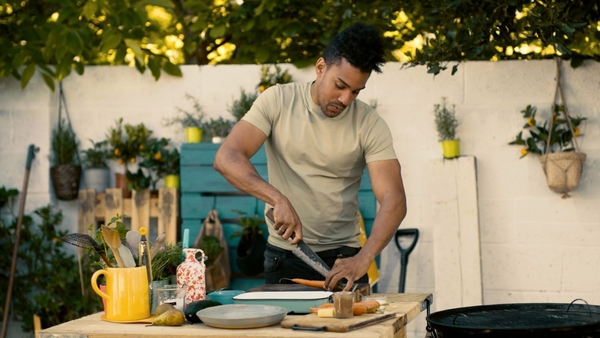 Chef Nico Reynolds is a pro at weaving ingredient from all over the world through his familiar recipes.