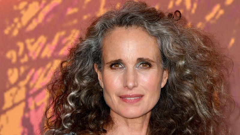 Andie MacDowell - "I somehow feel like I look younger because it looks more natural"
