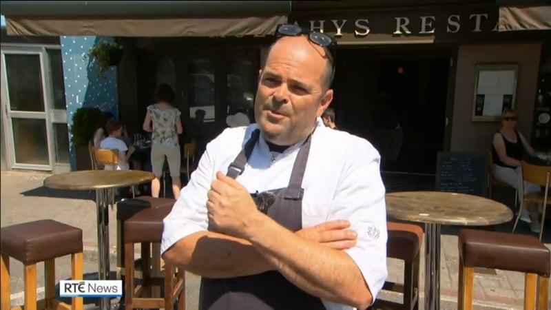 Bruce Mulcahy owns a restaurant in Kenmare, Co Kerry