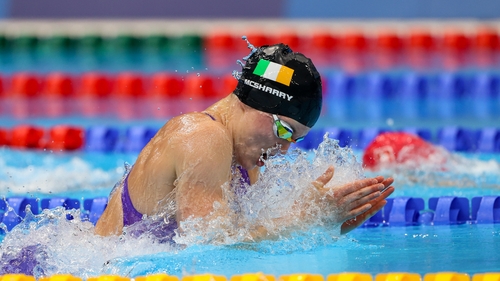 Mona McSharry was the ninth-fastest qualifier