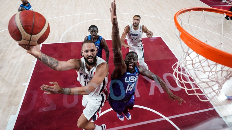 Evan Fournier was one of the stars of the show for France