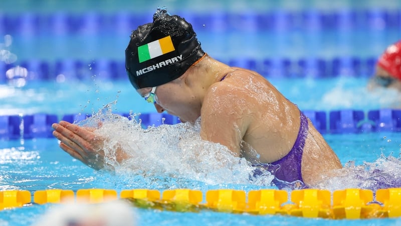 Mona McSharry was agonisingly close to a medal
