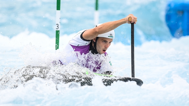 Disaster struck for Liam Jegou on the home stretch of his semi-final