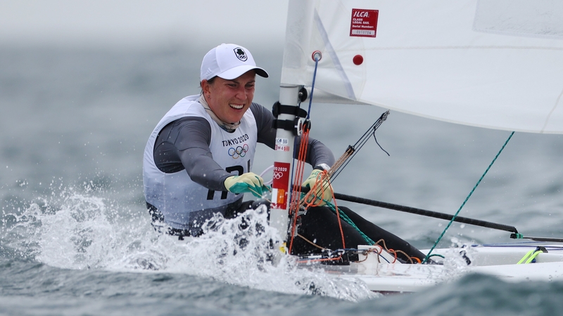 Annalise Murphy had high hopes of improving her place on the leaderboard going into the second day of competition at Enoshima Island