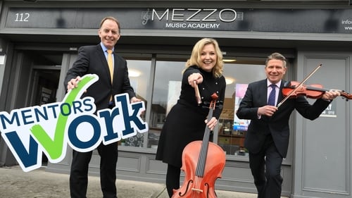 Paul Healy, Skillnet Ireland CEO, Sonya Murphy-Lyons, Founder and Director of Mezzo Music Academy and Sven Spollen-Behrens, Director of the Small Firms Association