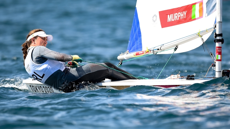 Annalise Murphy had a better day on the water