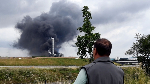 The explosion could be heard far and wide