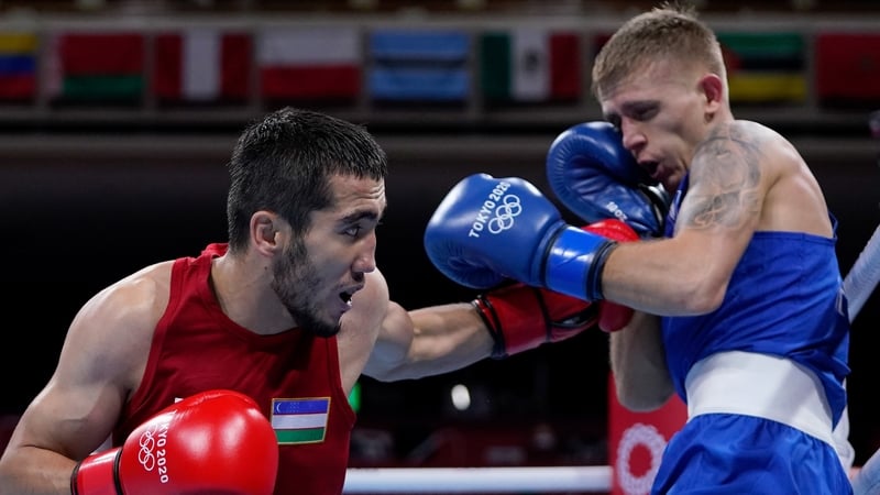 Kurt Walker had a bit too much for the highly fancied Uzbekistan fighter