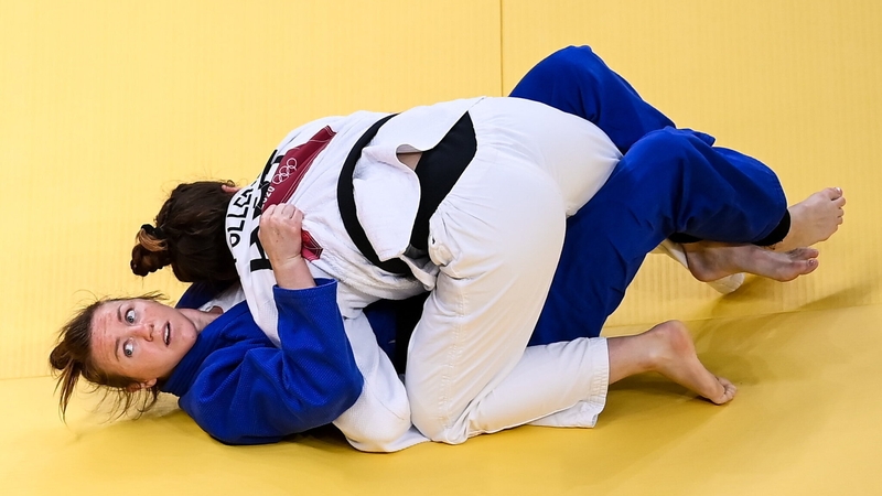 Megan Fletcher was beaten with a takedown in final seconds of her bout