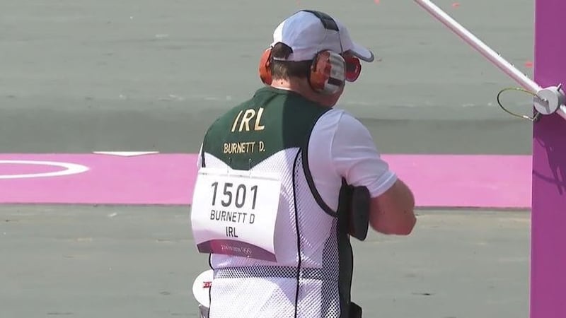 Derek Burnett couldn't make up the ground he lost on day one of the competition