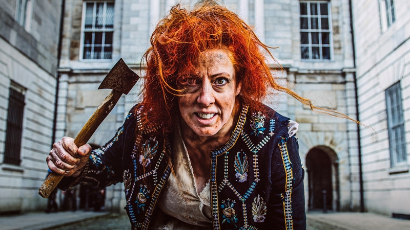 Giselle Allen as Elektra in Irish National Opera's new production for Kilkenny Arts Festival (Pic: Ruth Medjber)