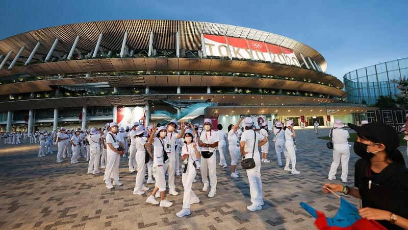 Less volunteers working at the Games has led to a surplus of food after too much has been ordered by organisers