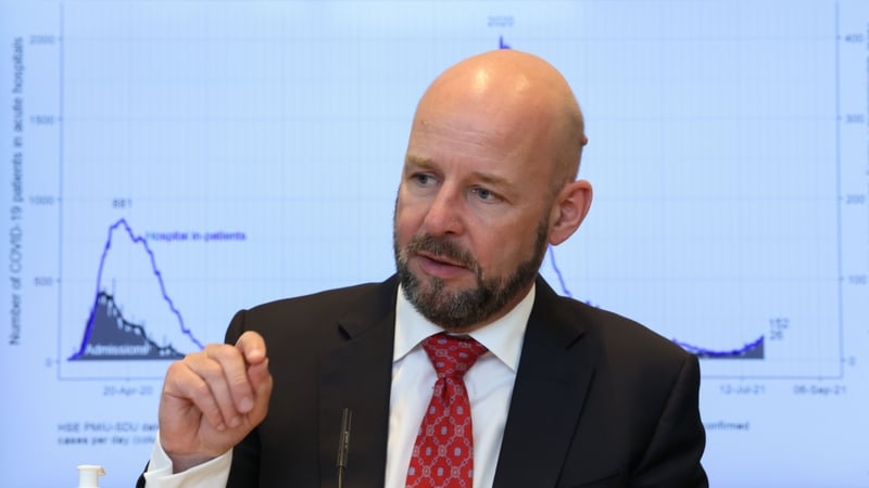 Prof Philip Nolan, Chair of NPHET's Irish Epidemiological Modelling Advisory Group