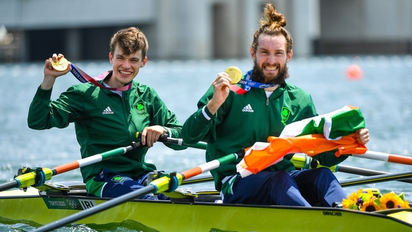 Fintan McCarty (l) and Paul O'Donovan have made history