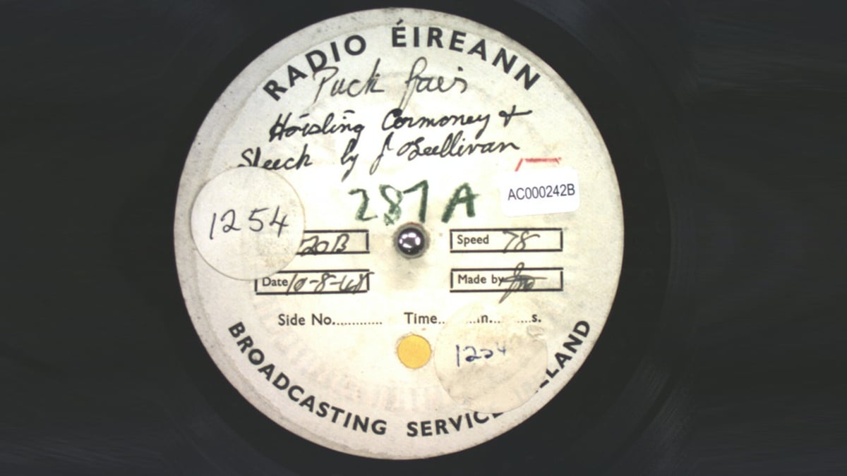 Peig Sayers;scéal.Pádraic Mac Mathúna;seoda luachmhara ó Chartlann RTE