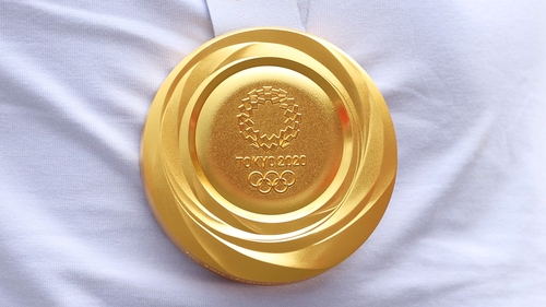 Olympic gold medals are at least 92.5% silver