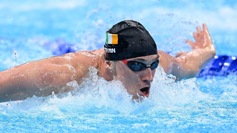 Shane Ryan ended his Olympics on a positive note