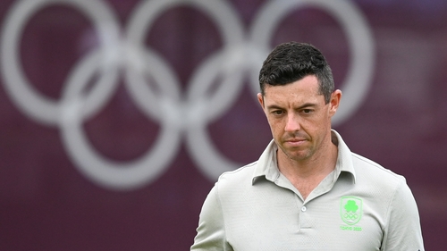 Rory McIlroy said he understood the heavy burden on Simone Biles