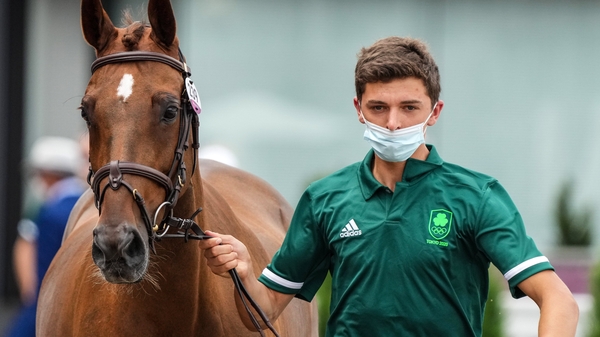 Cathal Daniels and Rioghan Rua were forced to withdraw
