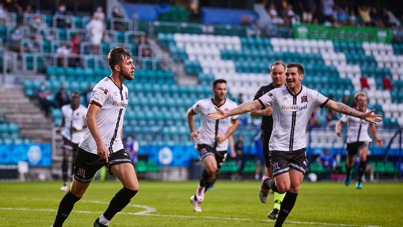 Dundalk will now face Dutch side Vitesse in the next round after Patching's 92nd minute strike