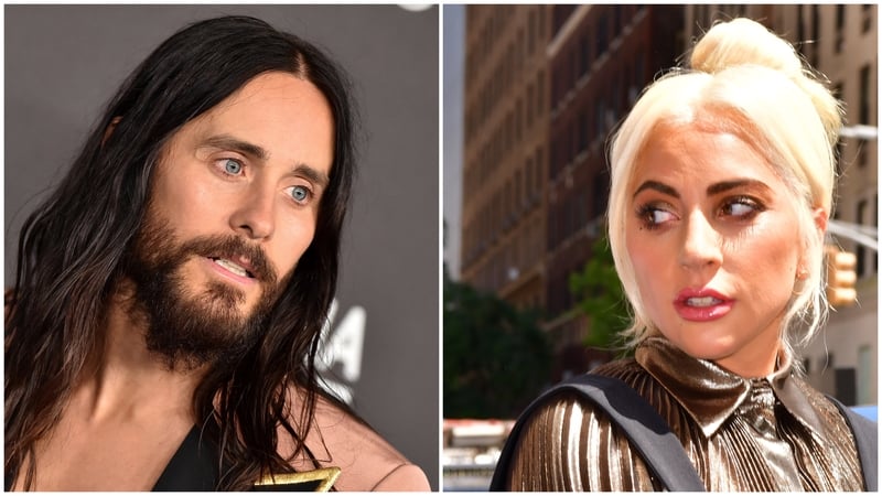 Jared Leto and Lady Gaga