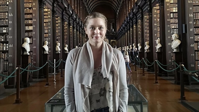 Amy Adams, image via The Book of Kells/Twitter