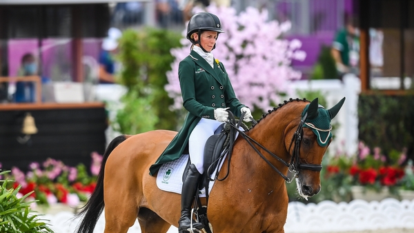 Sarah Ennis was the final Irish rider with Horseware Woodcourt Garrison