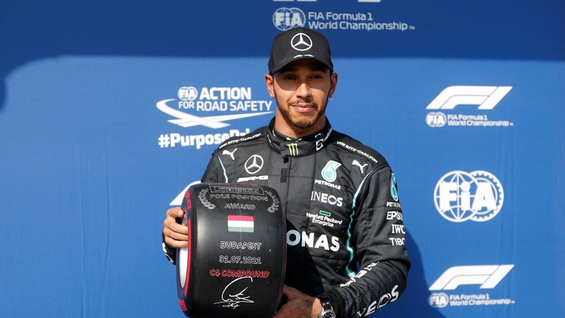 Hamilton recorded his eighth Hungaroring pole