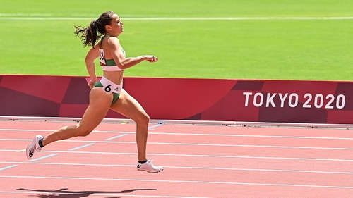 Phil Healy finished strongly in her heat