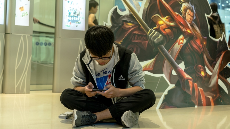 China's largest social media and video game firm saw its stock tumble more than 10% in early trade