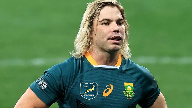 Faf de Klerk missed the third Lions Test in August with his initial hip injury