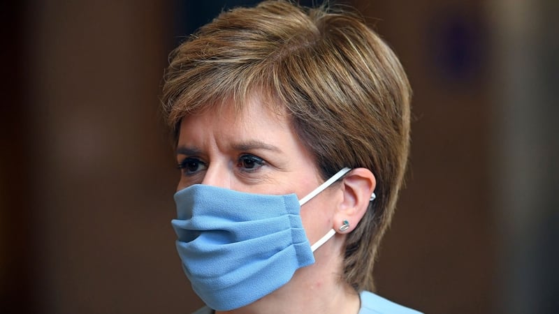 Nicola Sturgeon said new cases in Scotland have more than doubled in the past week