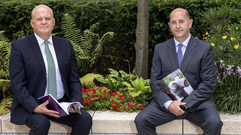 Colin Hunt, CEO and Donal Galvin, Executive Director, AIB