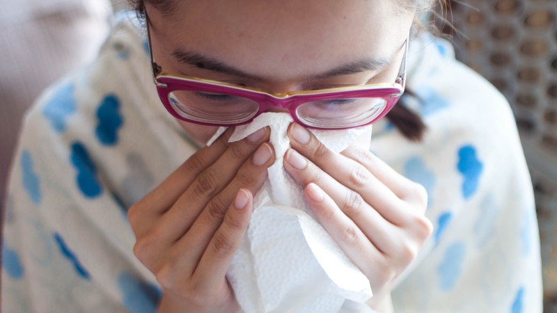 The number of confirmed flu cases has increased in the past week (stock image)