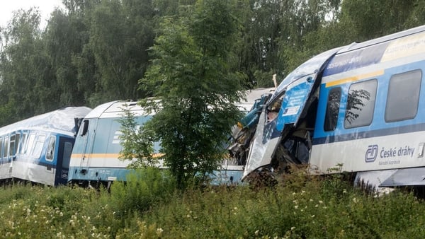 The crash happened near the village of Milavce
