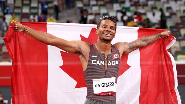 The Canadian became the first Olympic 200m champion since Usain Bolt