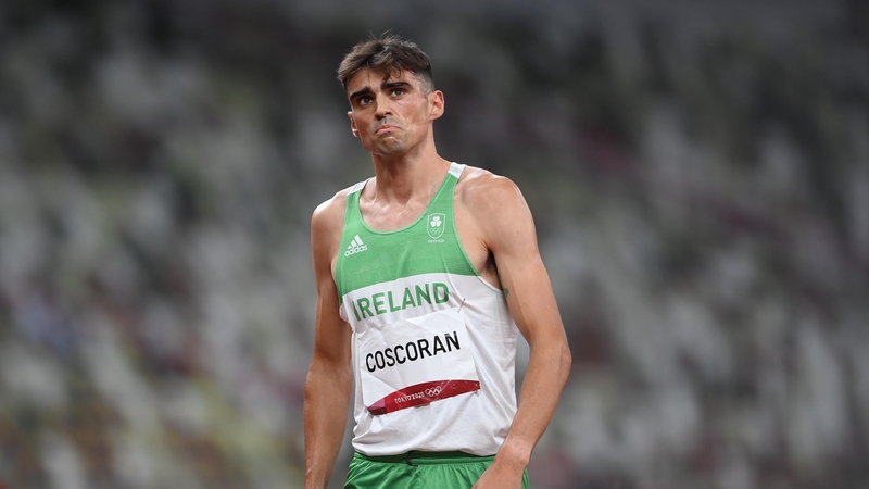 Andrew Coscoran ran close to a personal best