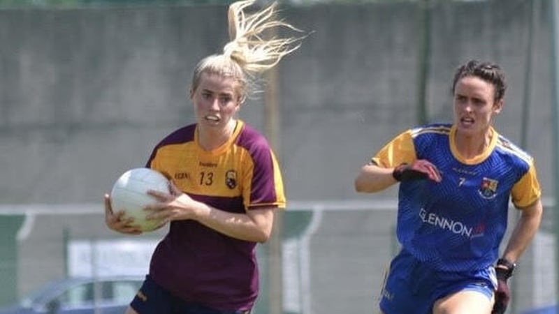 Derbhla Doyle in action against Longford