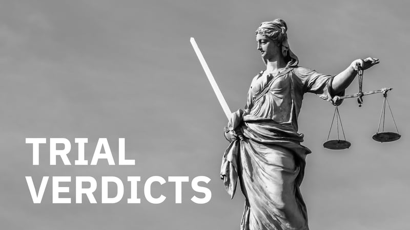 The trial was held in a temporary courtroom in Croke Park