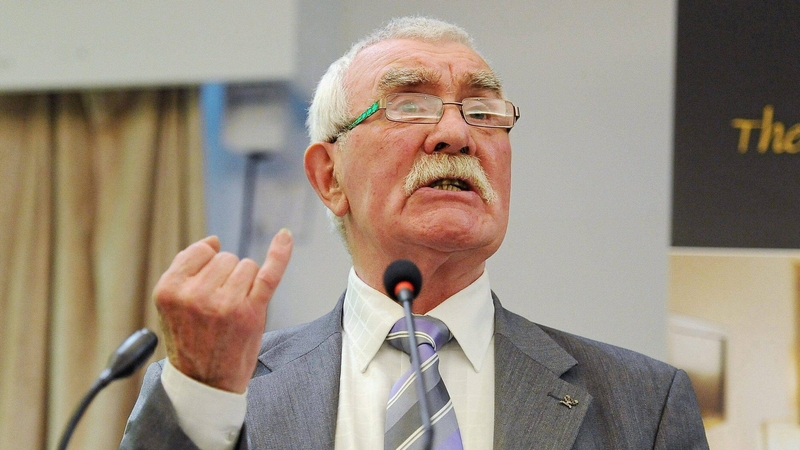 John McNally pictured in 2010 ahead of the IABA's centenary celebrations the following year