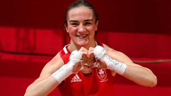Harrington's receiving the freedom of the city for her sporting achievements and her work in the community