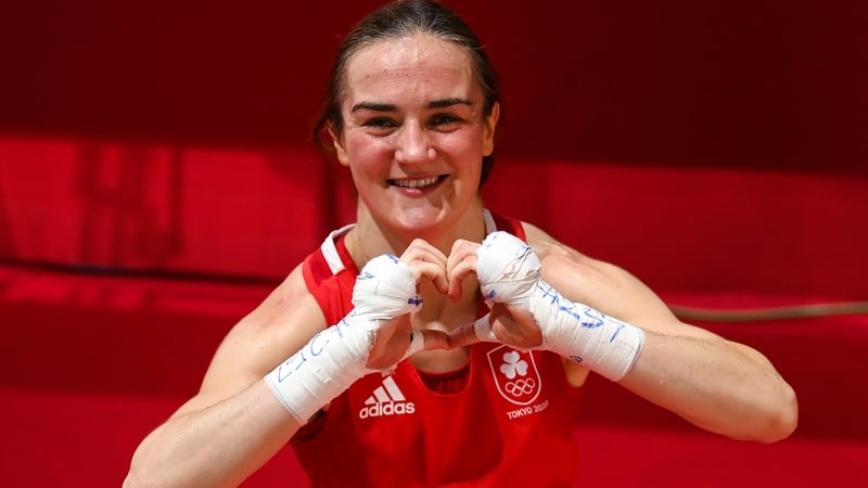 Harrington's receiving the freedom of the city for her sporting achievements and her work in the community