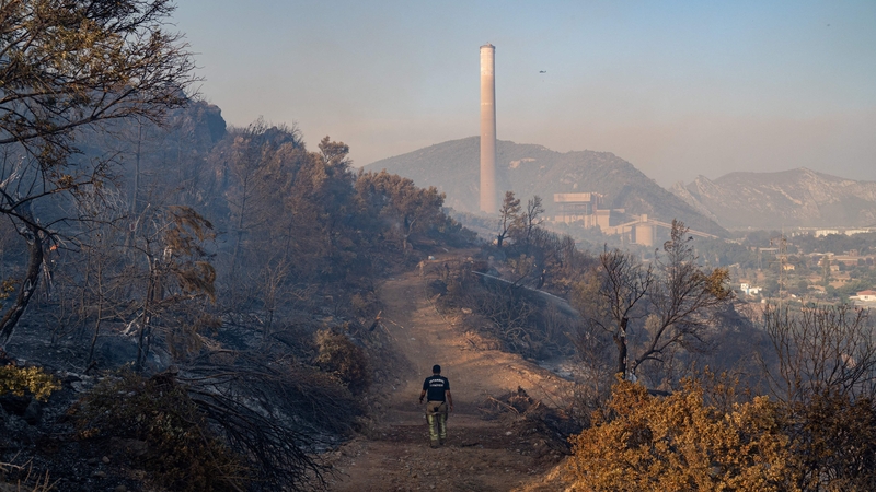 As well as wildfires, Turkey has also been battling flooding in some areas in recent days