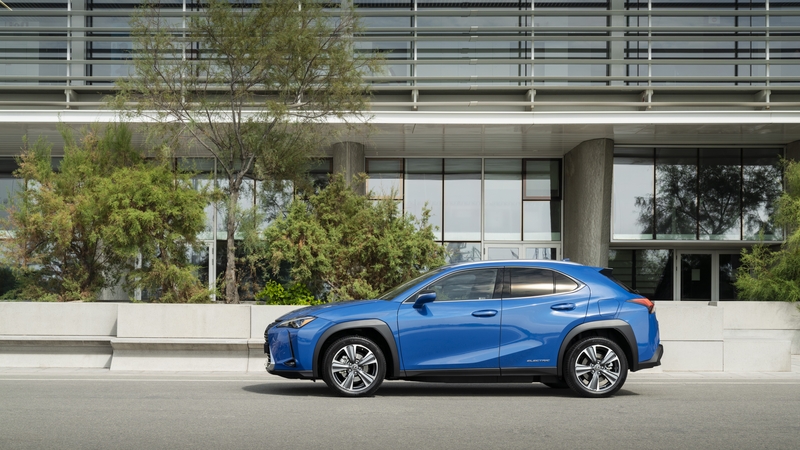 The UX 300 is the first all-electric car from Lexus.